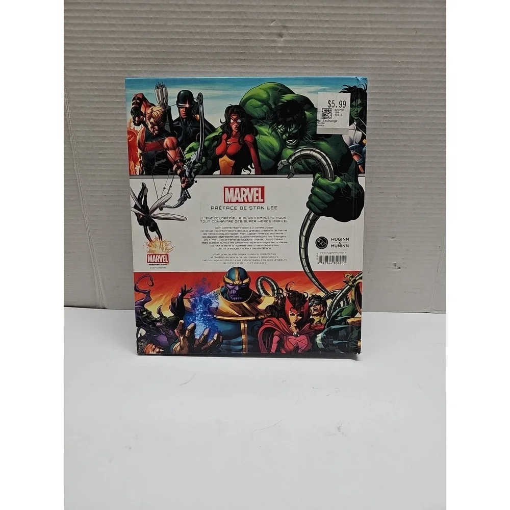 Marvel Encyclopedia Updated and Expanded - Hardcover - FRENCH VERSION